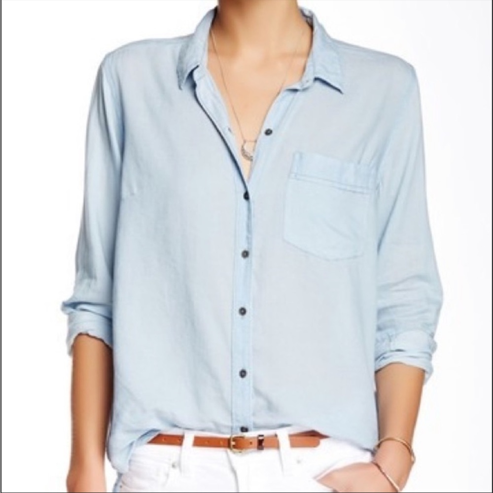 Gently Worn Lucky Brand Button Down Shirt